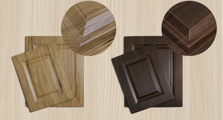Wood Grain Texture Plastic Film